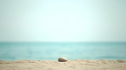 Wall Mural - Serene Beach Stone Photo