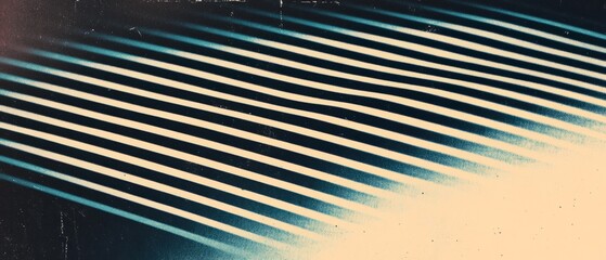 Aufkleber - Striking patterns of light and shadow creating a mesmerizing abstract design on a dark background