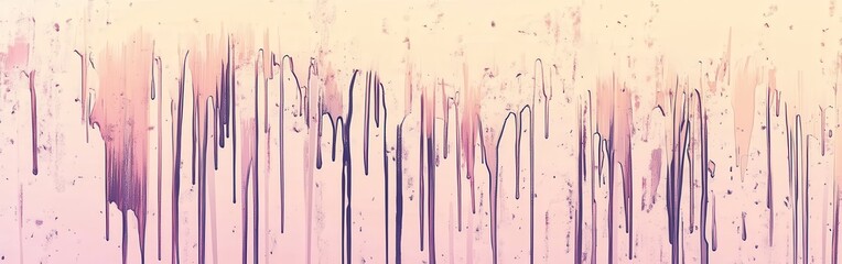 Aufkleber - Minimalist pencil strokes create a soft gradient blending pastel tones and subtle textures on a smooth surface