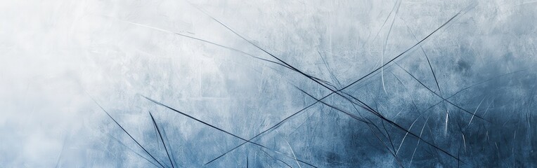 Aufkleber - Muted blue pencil strokes create a calming gradient texture with subtle variations for relaxation or inspiration