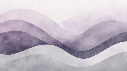 Poster - Soft pencil strokes create calming waves of color in gentle gradients