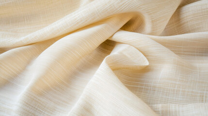 Aufkleber - soft, light beige fabric with delicate texture, perfect for various designs
