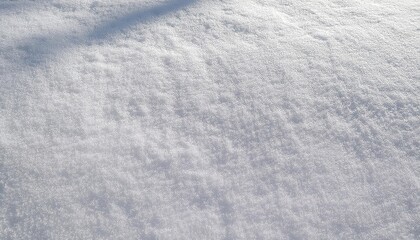 Aufkleber - close-up of pristine untouched snow texture with sparkling frost crystals under sunlight, perfect for winter background or designs

