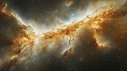 Wall Mural - stellar explosion in the cosmic realm deep space astronomy imagery universe celestial view astrophys