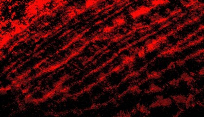Poster - abstract red and black grunge texture with pixelated halftone effect, ideal for backgrounds, graphic designs, or digital art concepts

