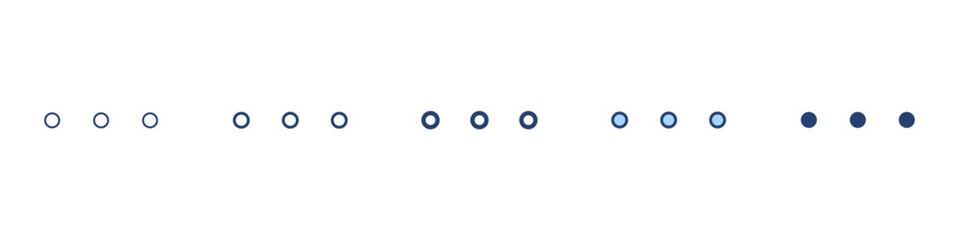More horizontally icon Symbol set collection