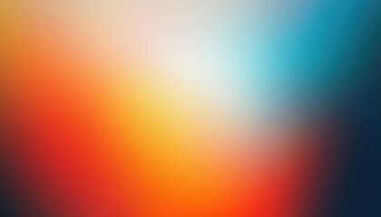 Wall Mural - gradient background with smooth transition from cool blue to warm red tones for modern design and creative digital use

