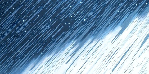Fototapete - Blue abstract dynamic, modern minimal dotted lines abstract futuristic tech background ,


