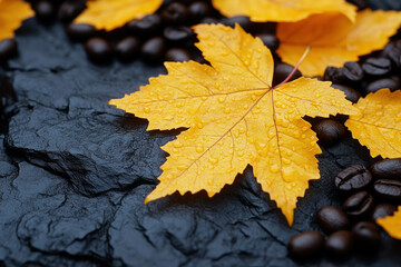 Wall Mural - Fall Coffee Beans