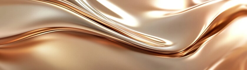 Poster - featuring a stylish blend of matte and metallic finishes, this abstract 3d background showcases smoo