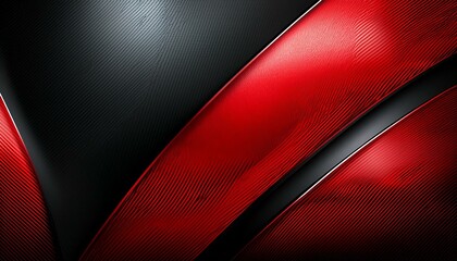 Sticker - red and black carbon fibre background and texture