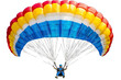 © Alloca Design Studio - a person standing in front of a rainbow parachute PNG image, PNG file, Generative art.