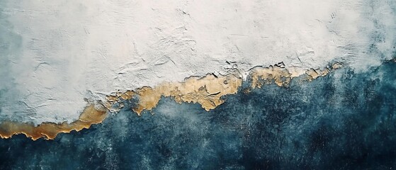 Poster - Subtle watercolor banner template with artistic splashes and vibrant colors