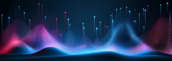Fototapete - Global database alongside motherboard, processor, CPU, and a quantum computer 3D illustration, embodying high tech, blockchain, cyberspace, innovation, and technology