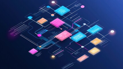 Poster - Abstract Network Data Visualization System Design