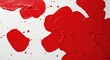 © OSProtone - Blood stains on white background, Blood pool (puddle), a pool of thick red blood with bubbles on a white background