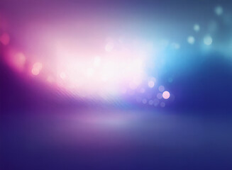 Wall Mural - abstract background with blurred lights and a gradient of pink, purple, and blue hues. the soft glow