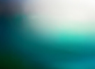 Aufkleber - A smooth gradient transitions from dark teal to bright white, creating a serene and calming abstract background.  The blurred effect adds a dreamy, ethereal quality.