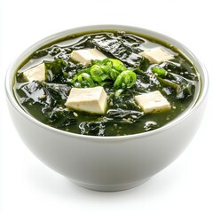 Wall Mural -  Japanese-inspired soup with organic tofu