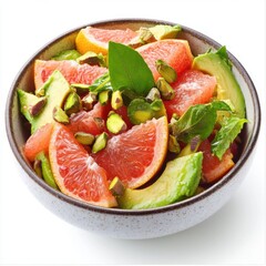 Wall Mural - Avocado Salad with Grapefruit Segments