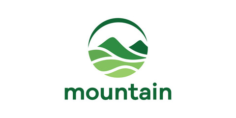 logo design mountain,desert,summit,symbol,icon,idea,creative.