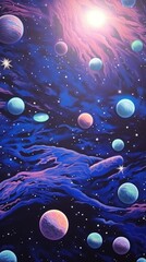 Wall Mural - galaxy background backgrounds astronomy universe.