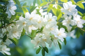 Sticker - Jasmine Floral Photography flower outdoors blossom.