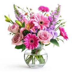 Poster - Vibrant floral bouquet arrangement