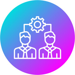 Poster - Human Resources Icon