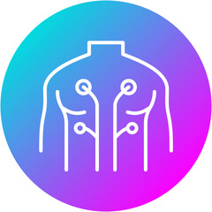 Wall Mural - Holter Monitor Icon