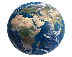 Wall Mural - Planet Earth isolated on transparent background