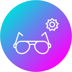 Poster - Sunglasses Icon