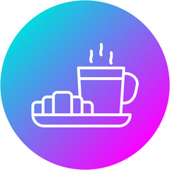 Poster - Breakfast Platter Icon