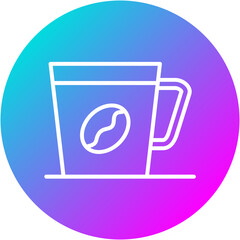 Sticker - Coffee Cup Icon