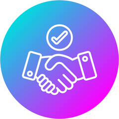 Sticker - Partnership Icon