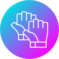 Poster - Fitness Gloves Icon