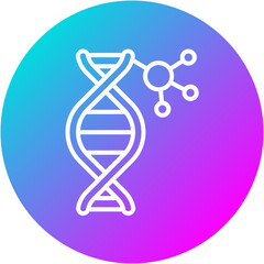 Poster - DNA Strand Icon