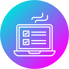 Poster - Smoke Testing Icon