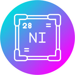 Sticker - Nickel Icon