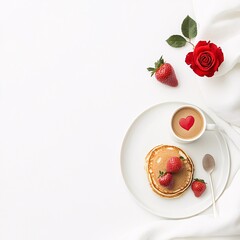Poster - valentines day breakfast in bed