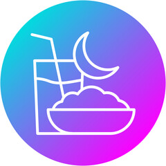 Poster - Bedtime Snack Icon