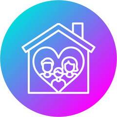 Sticker - Family Values Icon