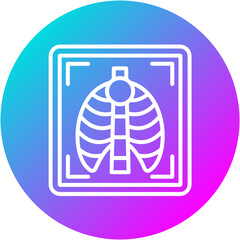 Sticker - X ray Icon