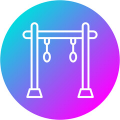 Poster - Pull Up Bar Icon