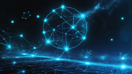 abstract background with stars