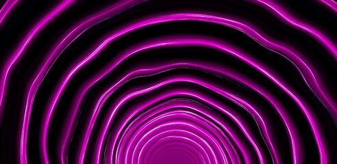 Poster - Abstract blue and purple dynamic background. Futuristic vivd neon swirl lines. Light effect.