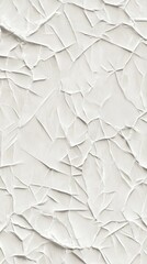 Aufkleber - Softly crumpled and textured paper creates an intriguing backdrop with varied shadows and lines, perfect for enhancing artistic projects or event designs. The subtle elegance invites creativity