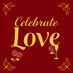 Wall Mural - valentine day quote love