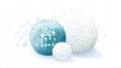 © ThatWorksMedia - Ethereal Foam Spheres: A Microscopic Dream of Cleanliness and Refreshment