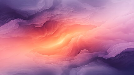 Sticker - Abstract colorful waves of pink, purple, and orange blending seamlessly in a dreamy landscape